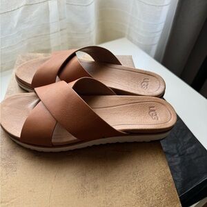 Ugg flat sandals, women’s size 7.5 (Used)